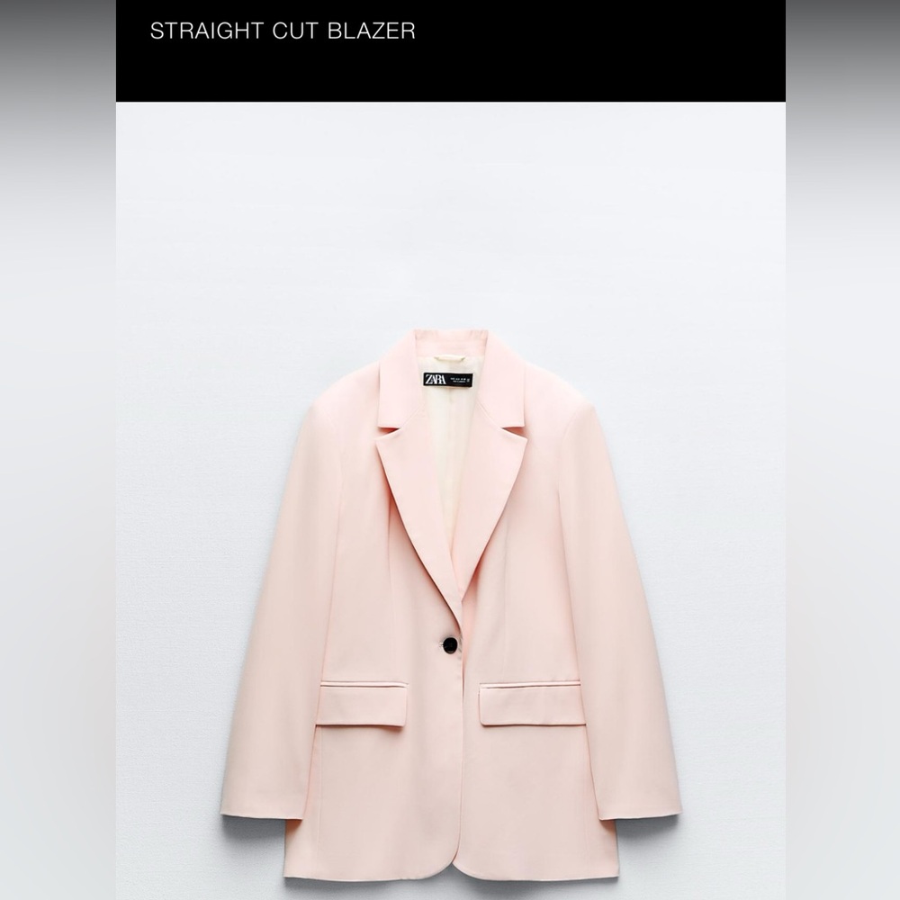 Zara Pink Blazer